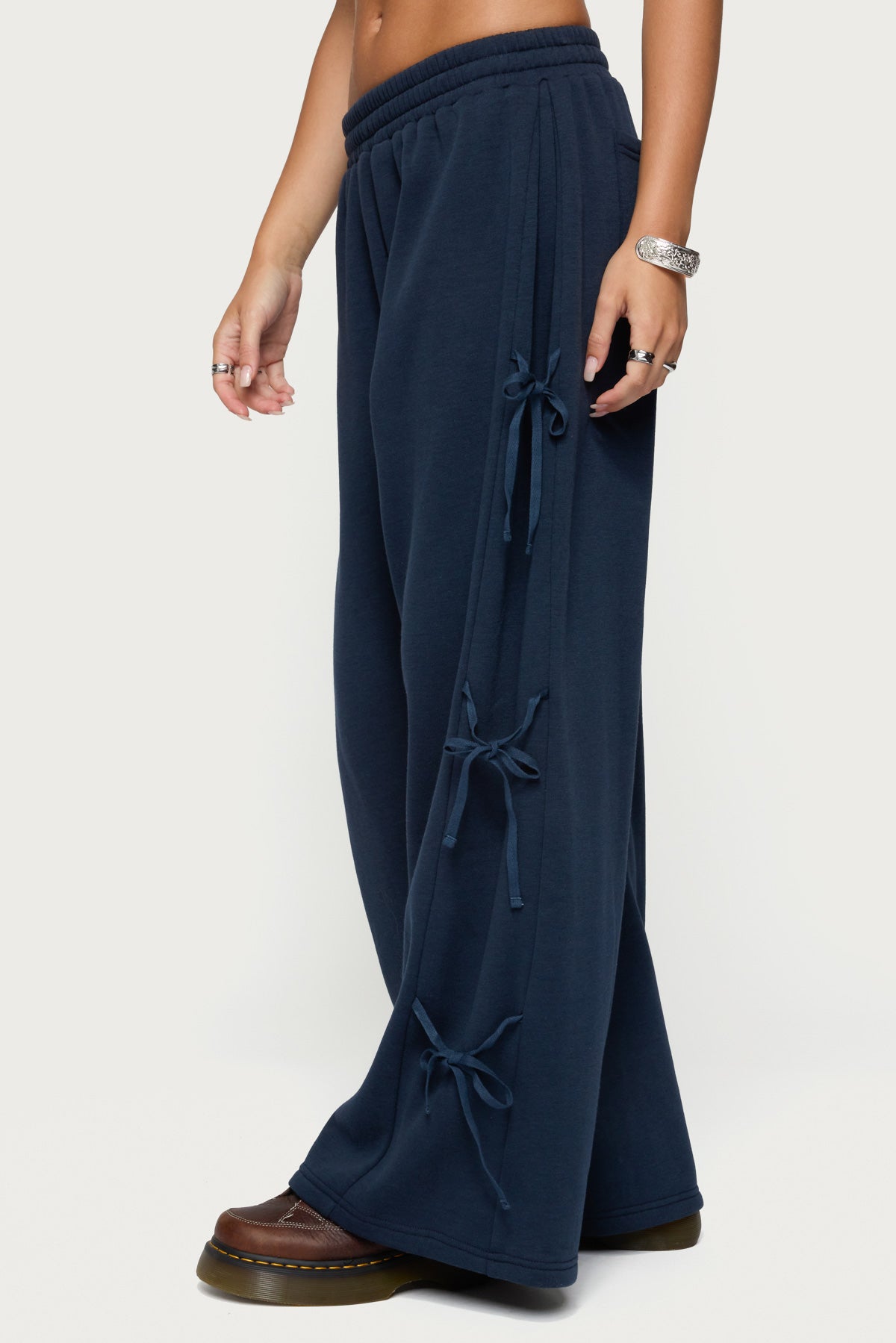 Claudette Baggy Ribbon Joggers