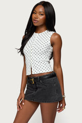 Rosalind Polka Dot Tank Top