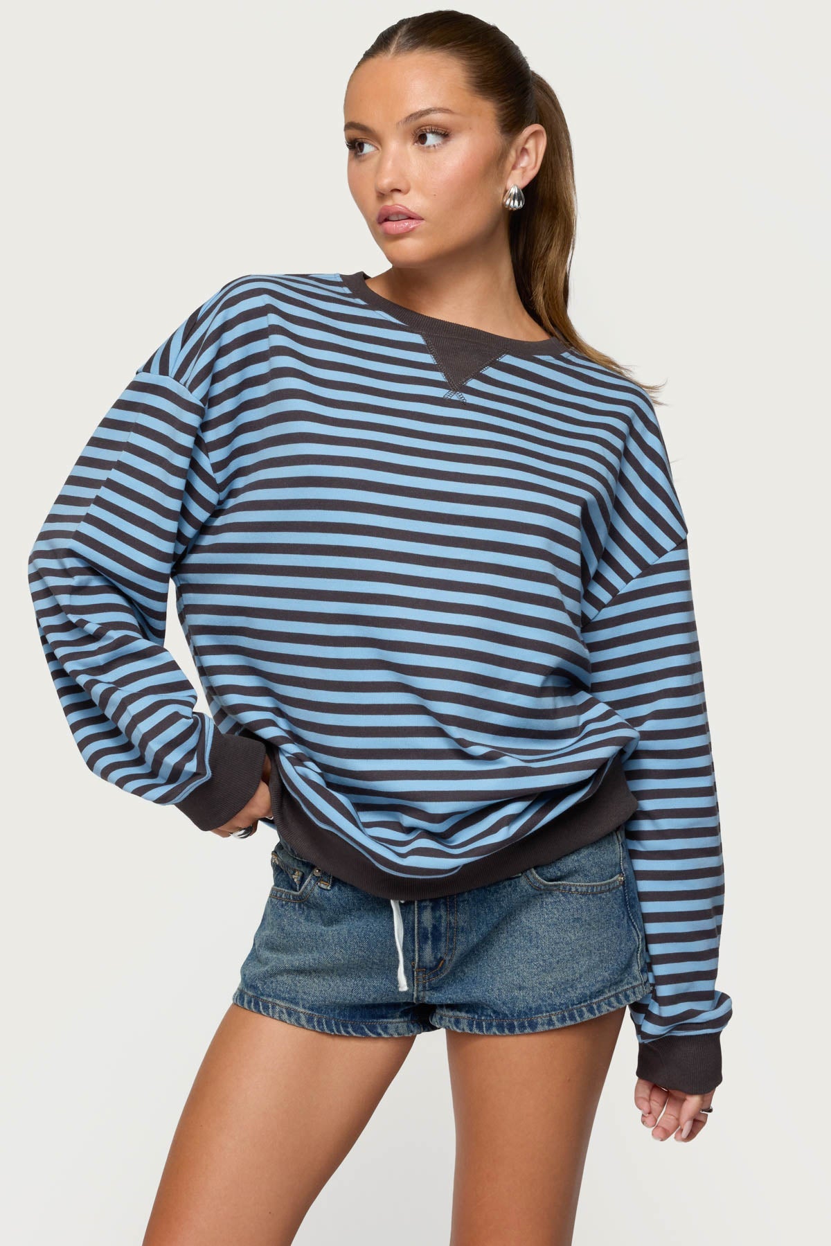 Onda Striped Sweatshirt