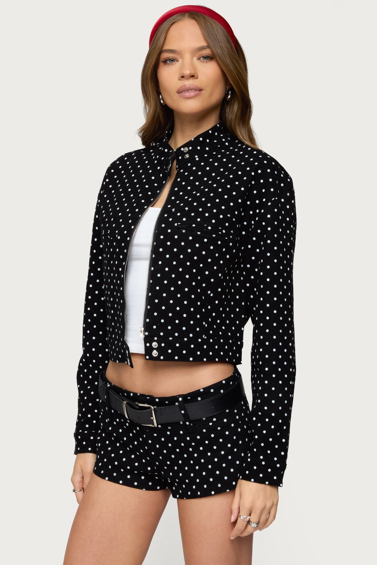 Tabitha Polka Dot Jacket