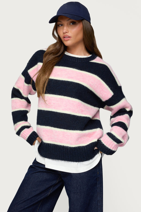 Conrad Striped Sweater view 1