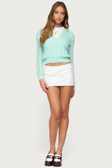 Haisley Cable Knit Cardigan