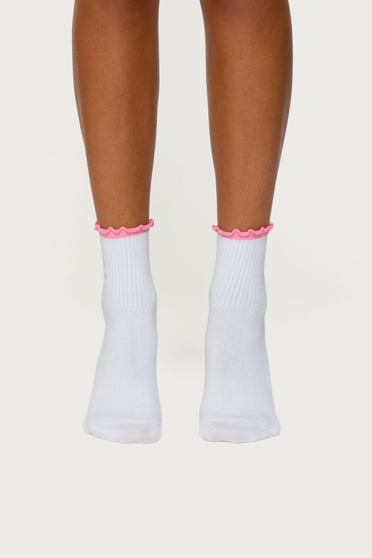 Heart & Bow Pilates Socks