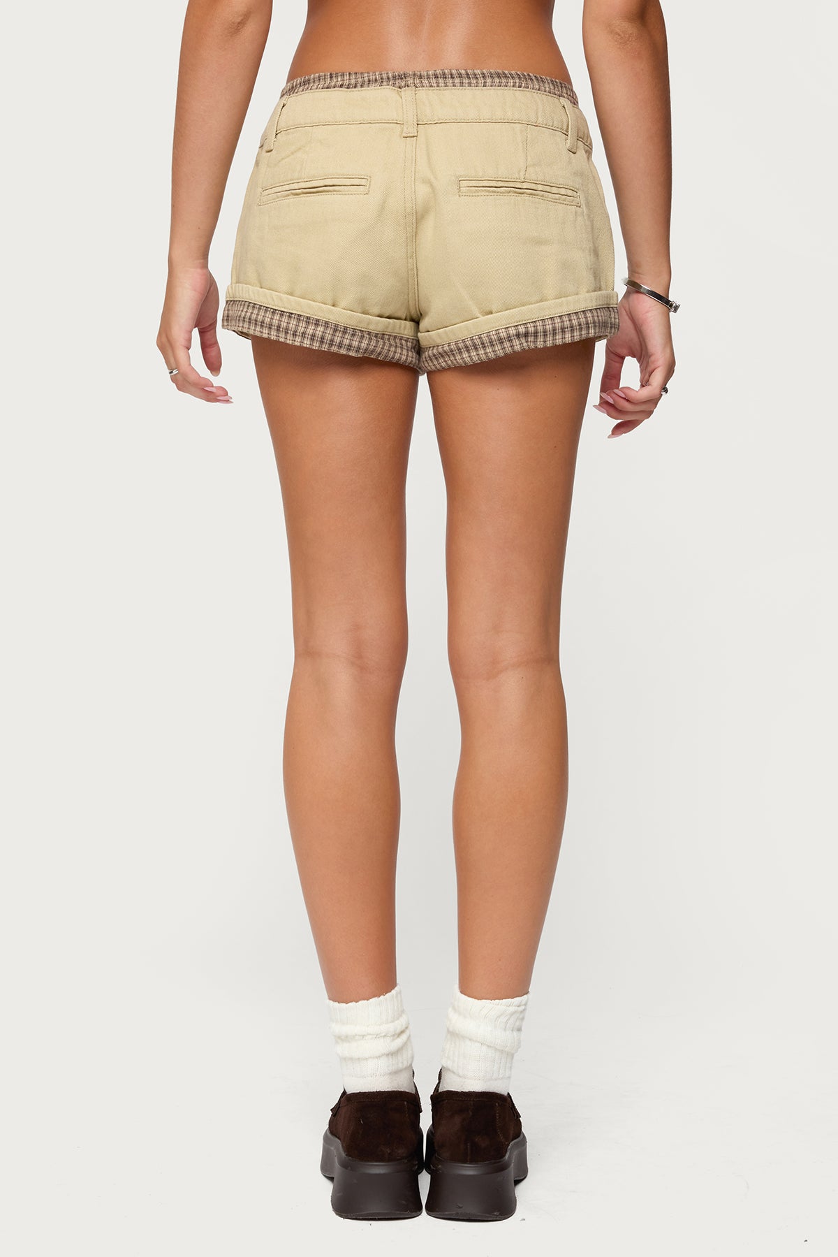 Peekaboo Plaid Boxer Shorts