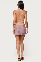 Astrid Beaded Mini Skirt