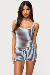 Lillian Striped Knit Tank Top