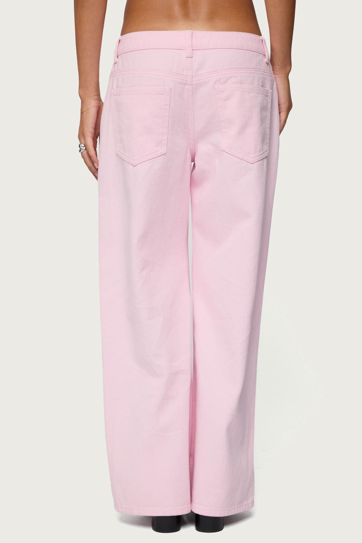 Petite Roman Low Rise Baggy Jeans