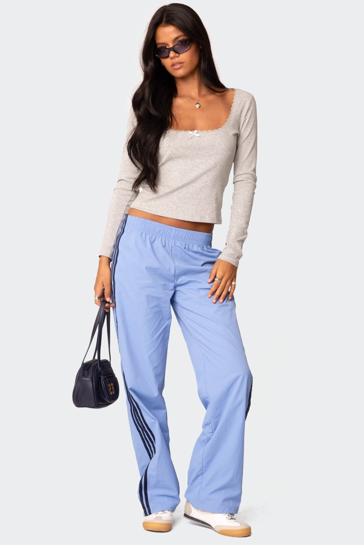Nikki Nylon Track Pants