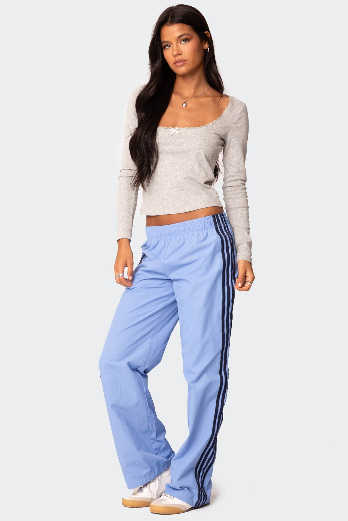 Nikki Nylon Track Pants
