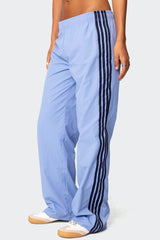Nikki Nylon Track Pants