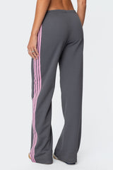 Averie Contrast Striped Joggers