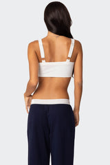 Sariah Ribbed Crop Top