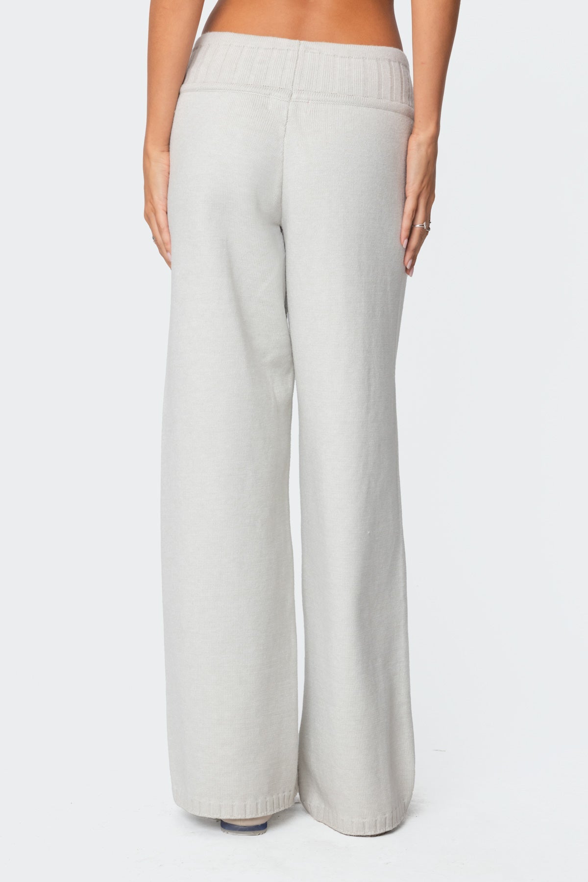 Russell Straight Leg Knit Trousers