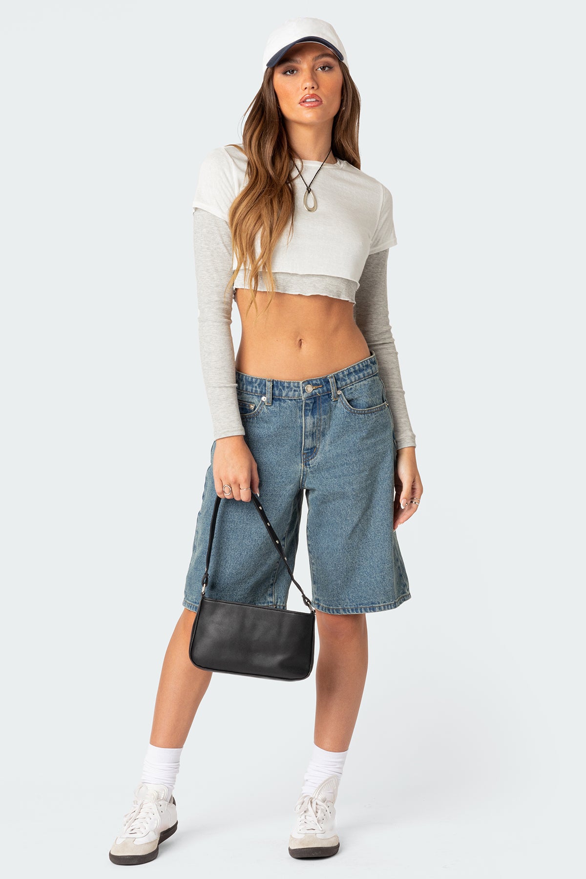 Layered Long Sleeve T Shirt