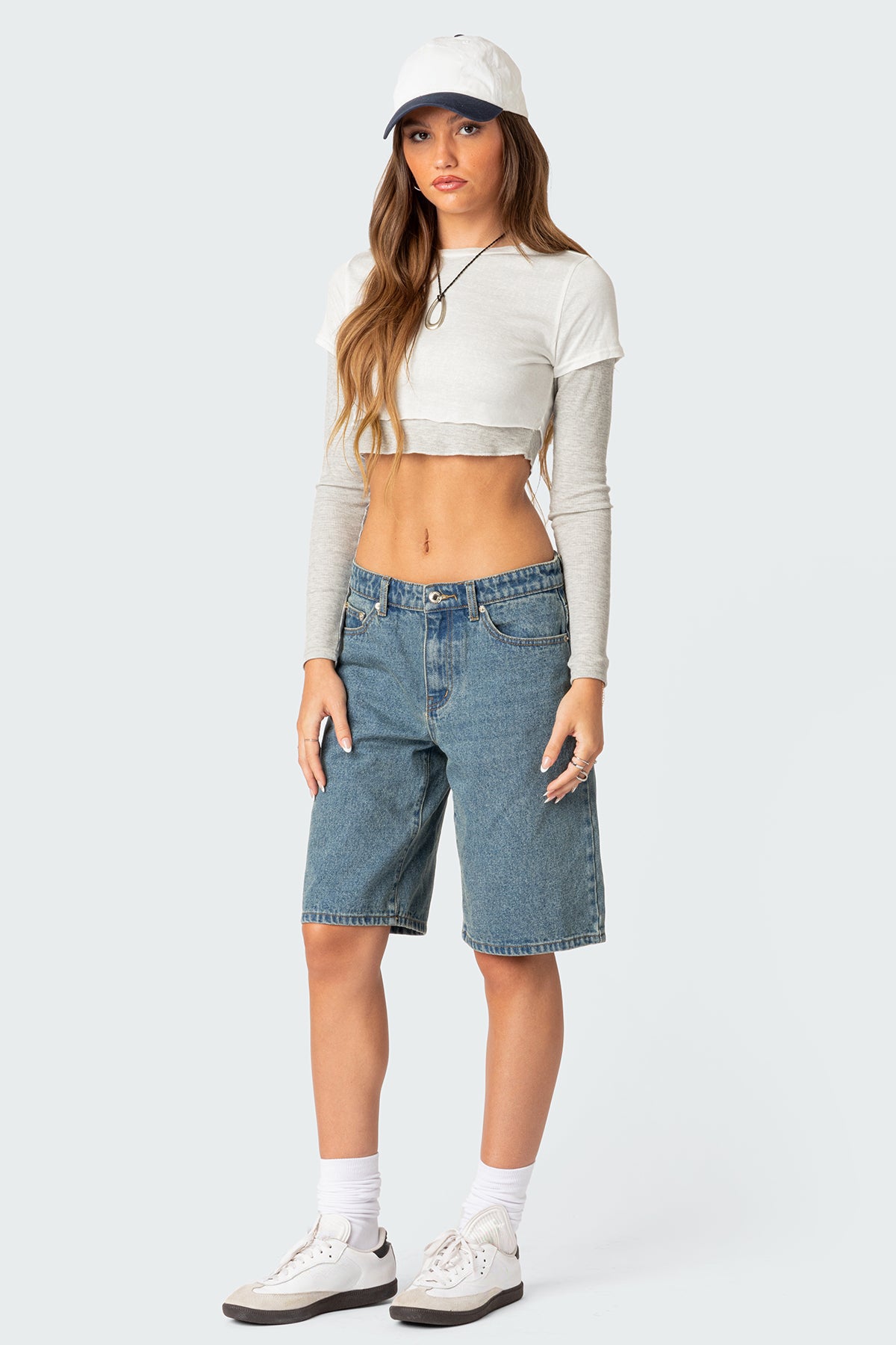 Layered Long Sleeve T Shirt