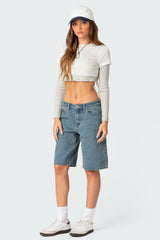 Layered Long Sleeve T Shirt