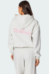 Sasha Bow Detail Hoodie