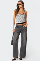 Wynnie Layered Lace Tank Top