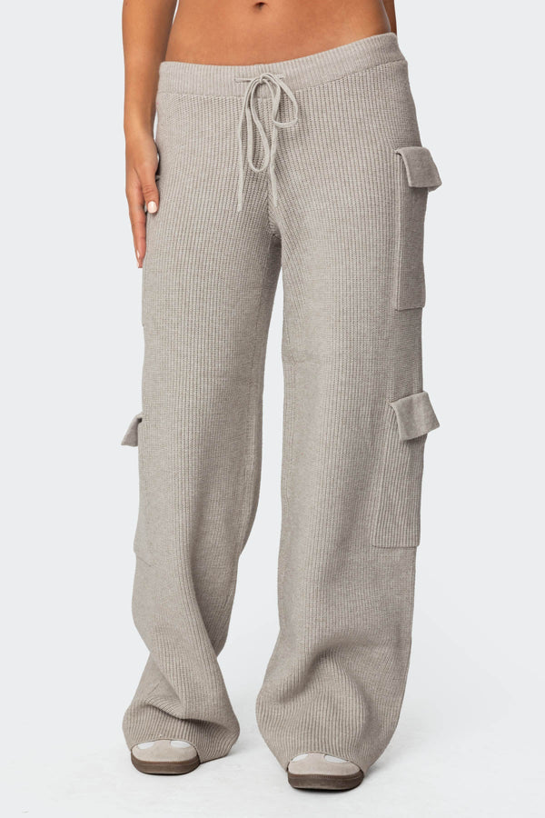 Wynter Knit Cargo Trousers