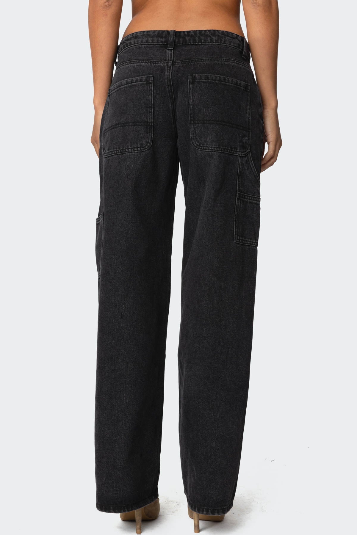 Ayla Low Rise Baggy Carpenter Jeans