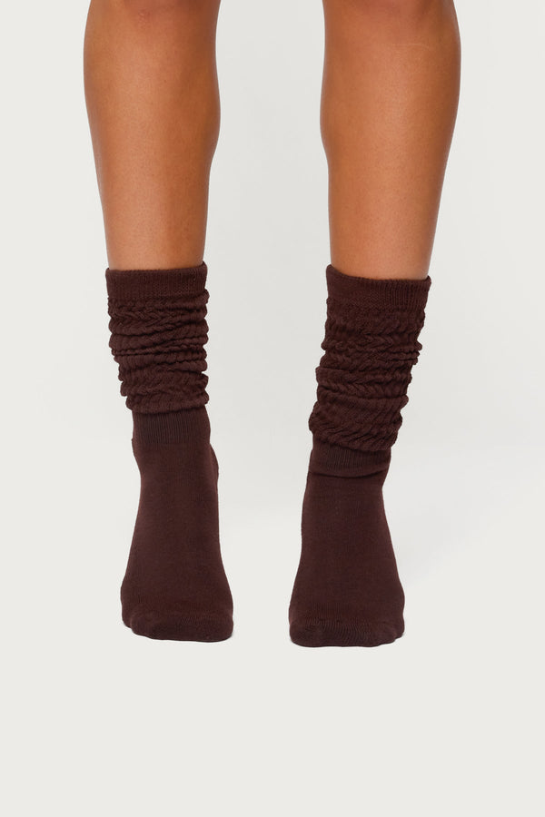 Slouchy Scrunch Socks