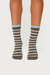 Striped Layered Socks