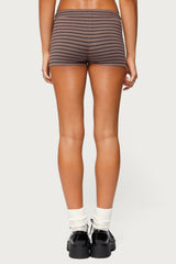 Lillian Striped Knit Shorts