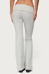 Kaeli Stripey Flared Leggings