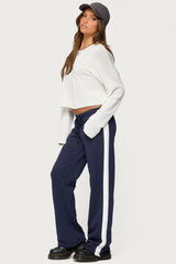 Baker Contrast Striped Joggers