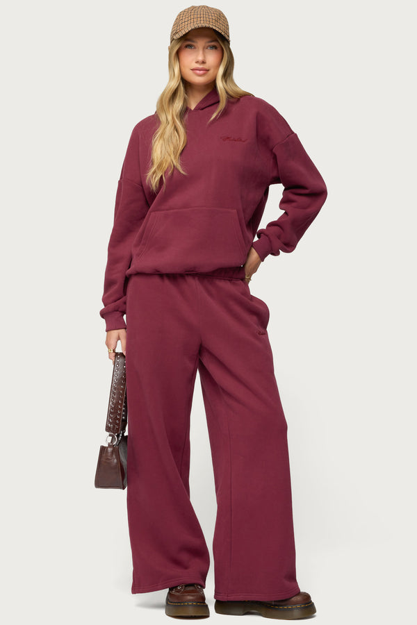 Basic Girl Wide Leg Edikted Joggers view 1