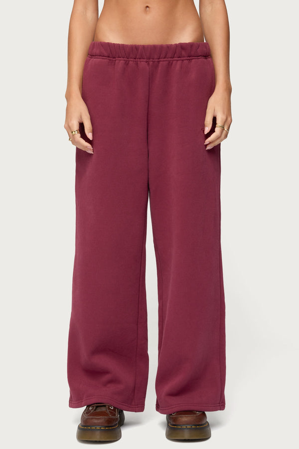 Basic Girl Wide Leg Edikted Joggers