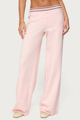 Miya Stripey Knit Trousers