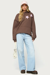 Ryley Polka Dotted Star Hoodie