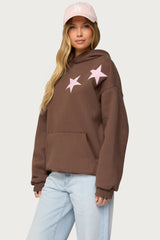 Ryley Polka Dotted Star Hoodie