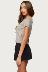 Coreen Button Up Knit Top