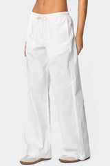 Alexa Linen Blend Trousers