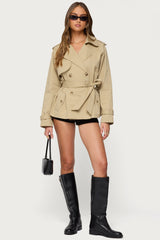 Tobie Raglan Trench Jacket