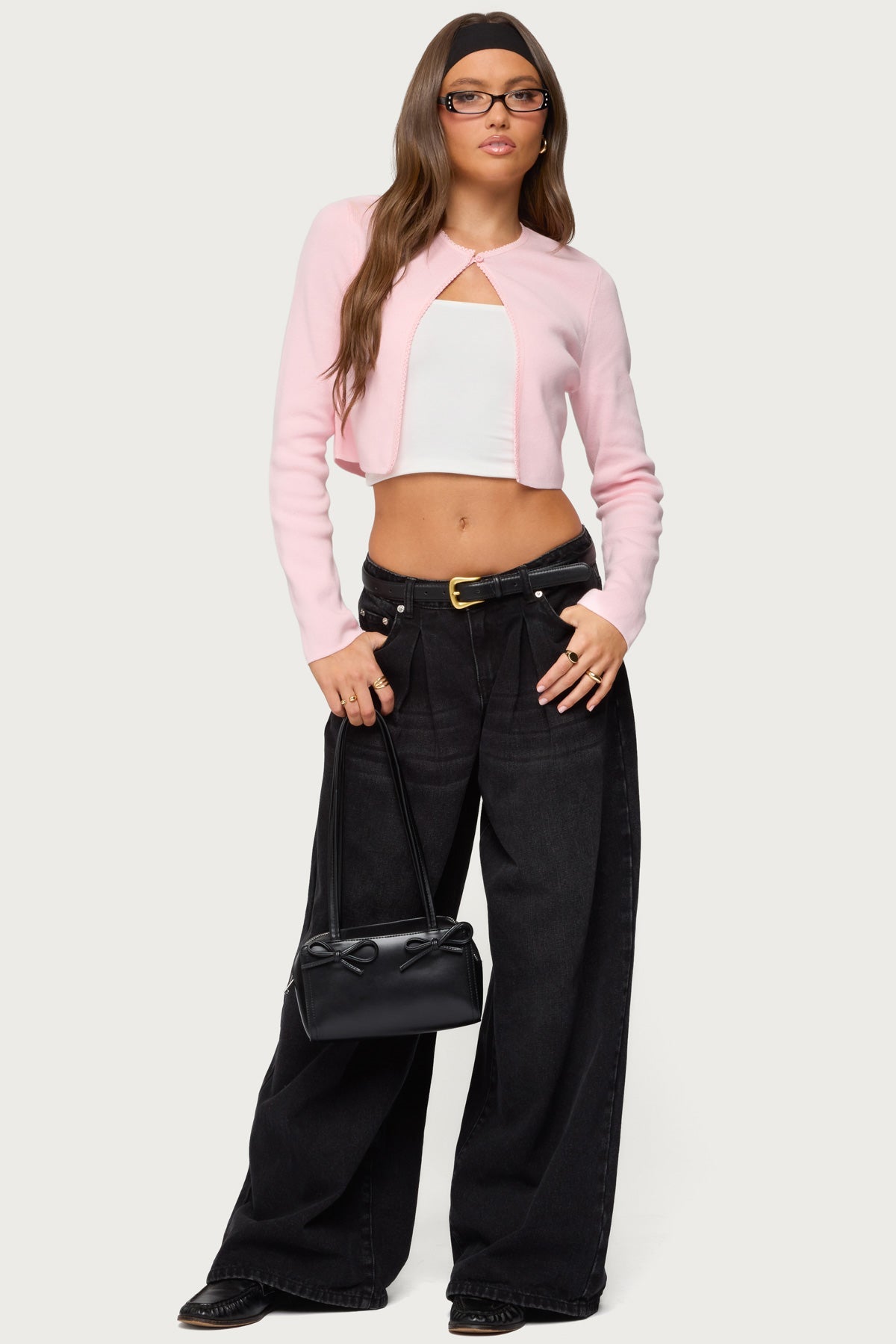 Jayne Split Front Knit Cardigan