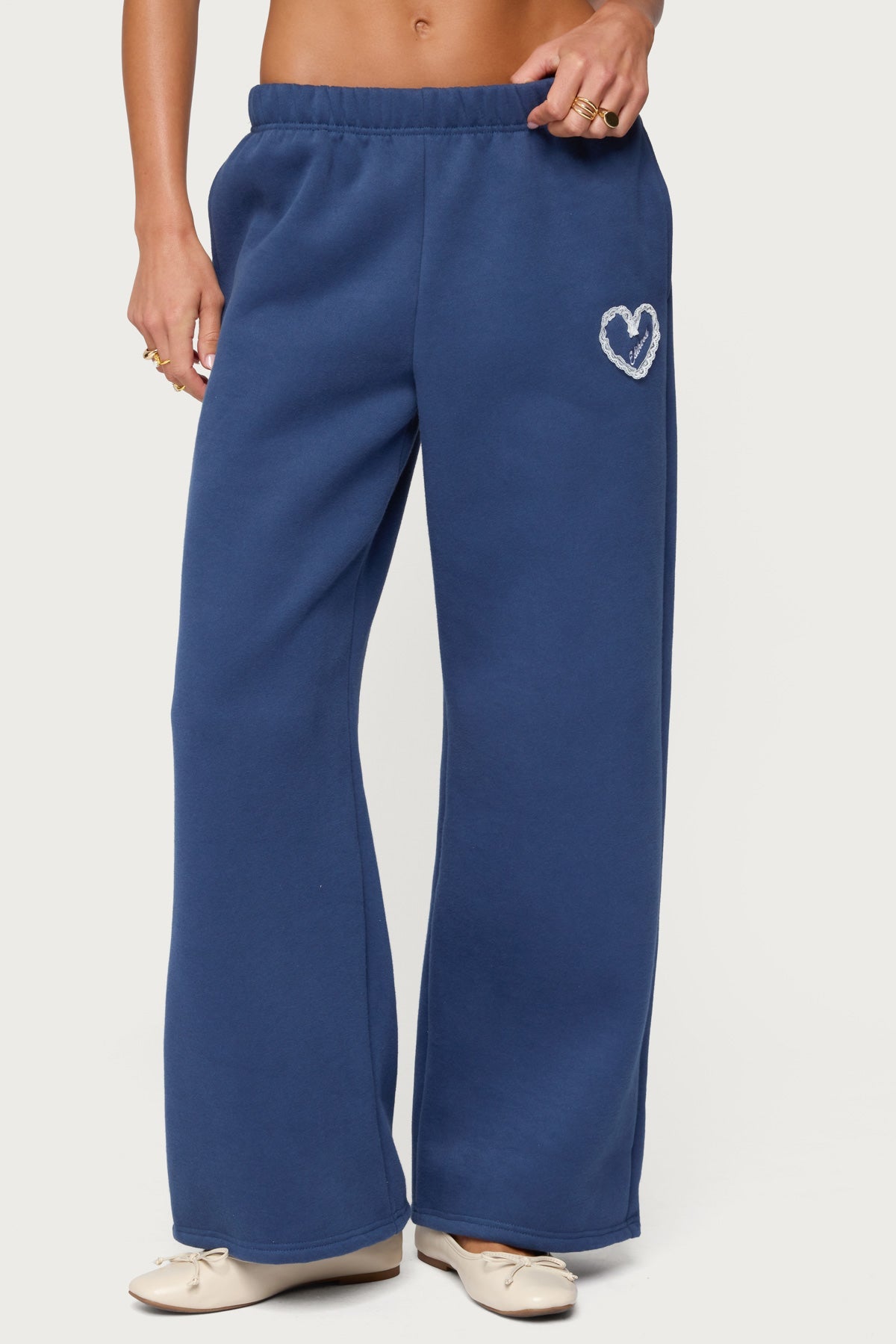 Love Edikted Wide Leg Joggers