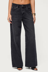 Ery Mid Rise Baggy Jeans