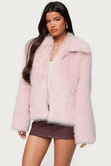 Noelle Oversized Faux Fur Jacket