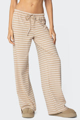 Jona Stripey Slit Trousers