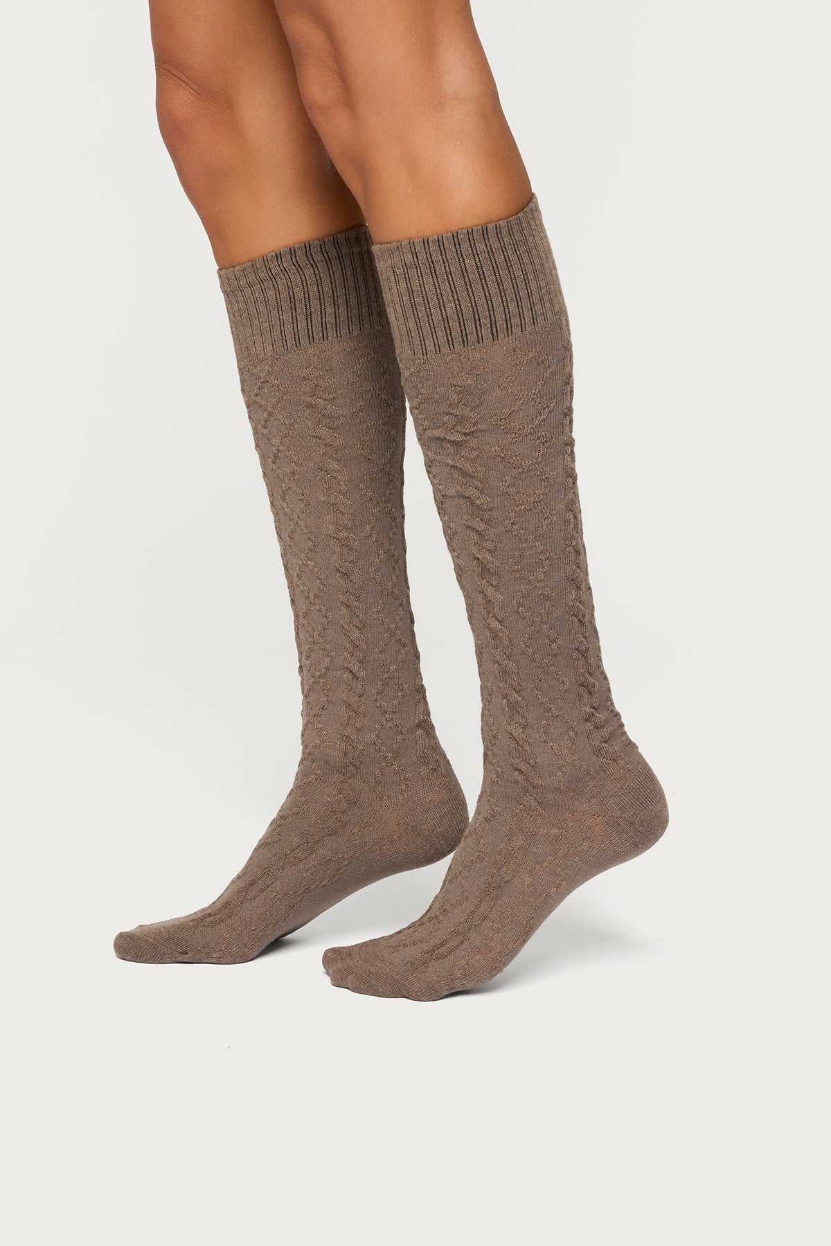 Cable Knit Socks