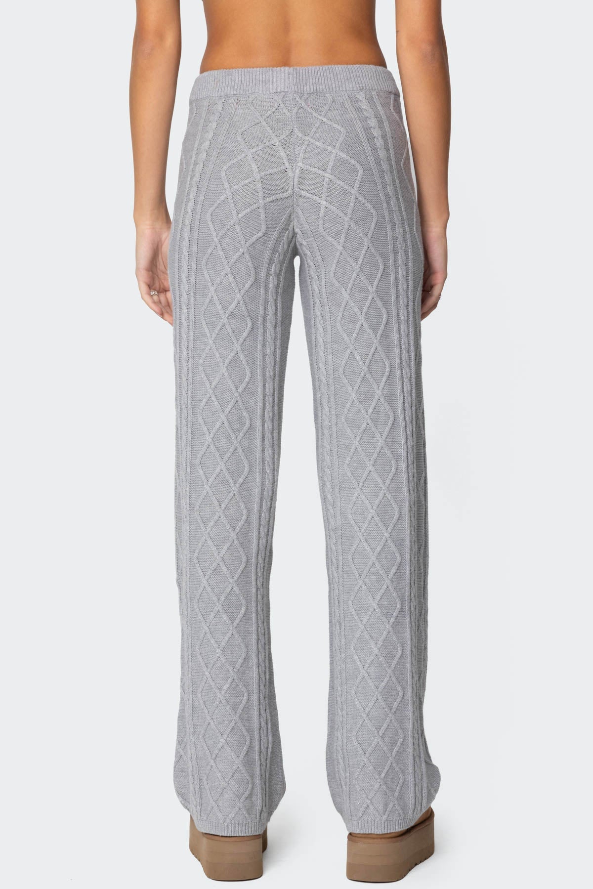 Kasey Cable Knit Trousers