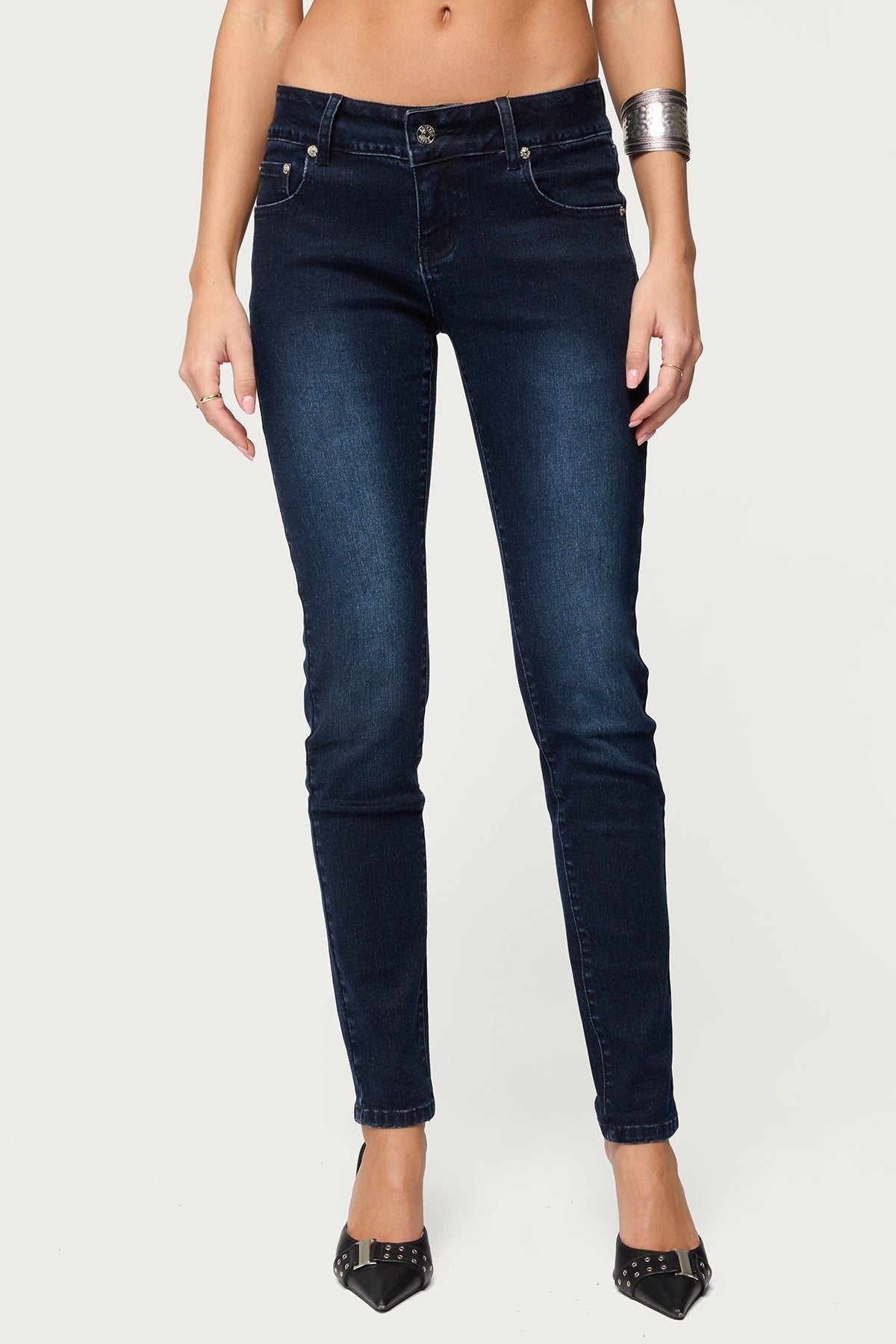 Eloise Low Rise Skinny Jeans