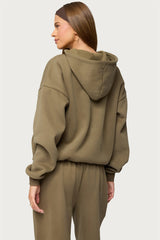 Camo Crush Edikted Oversized Hoodie