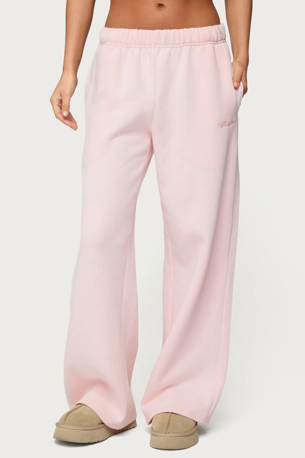 Basic Girl Wide Leg Edikted Joggers