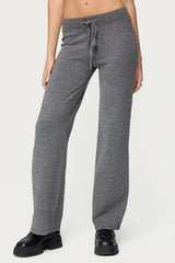 Ayah Straight Leg Knit Trousers