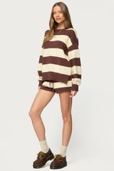 Riley Oversized Striped Sweater