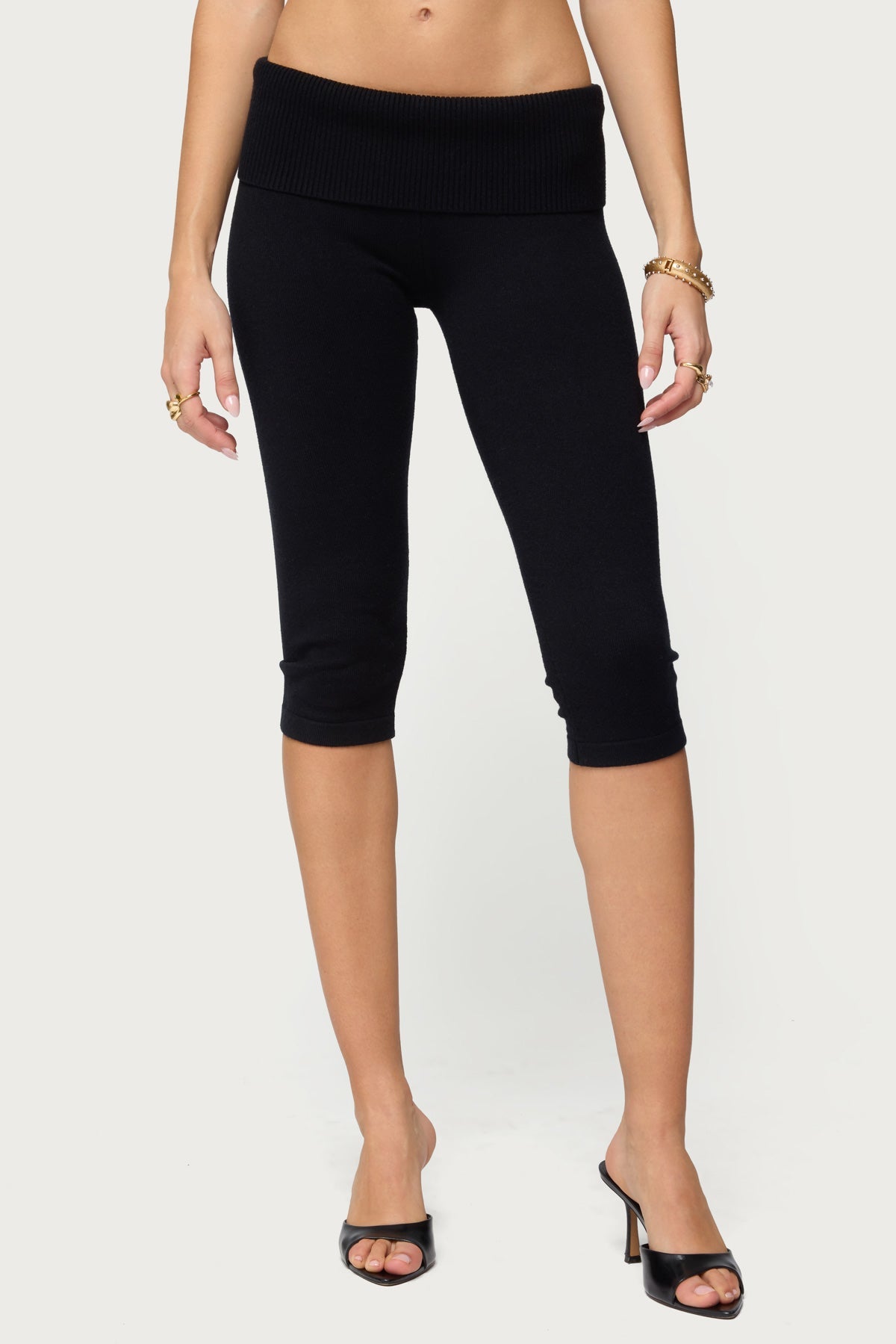 Skyla Knit Capri Trousers